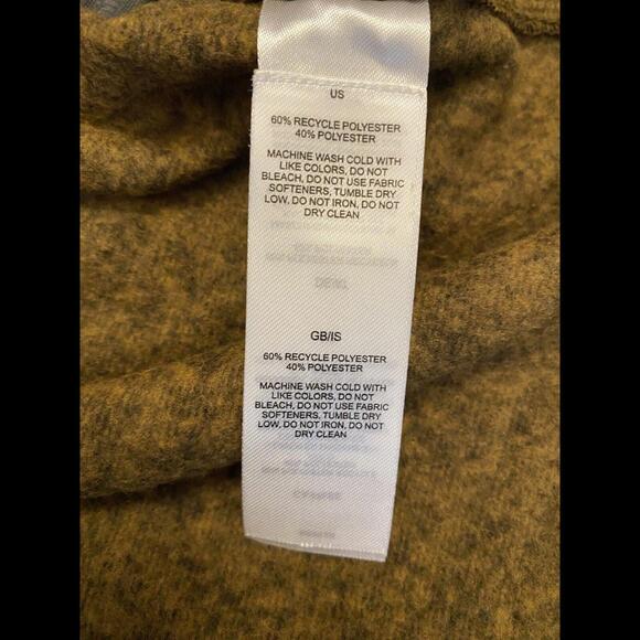 Sherpa Long Sleeve “ADVENTURE GEAR” Full Zip Jacket Soft Brown 2X MENS **READ** - Picture 8 of 12